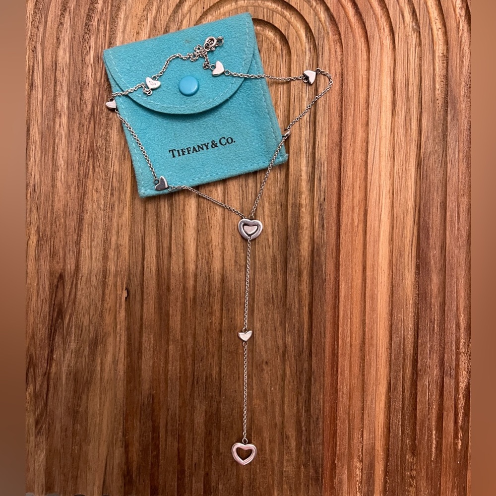 Tiffany & Co. Heart Lariat Necklace